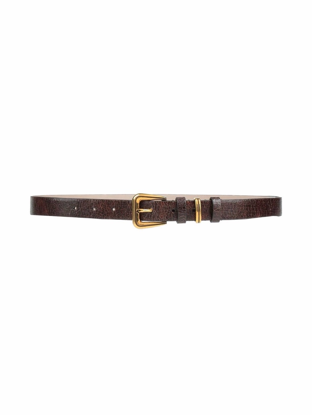 BRUNELLO CUCINELLI WOMENS LEATHER BELT